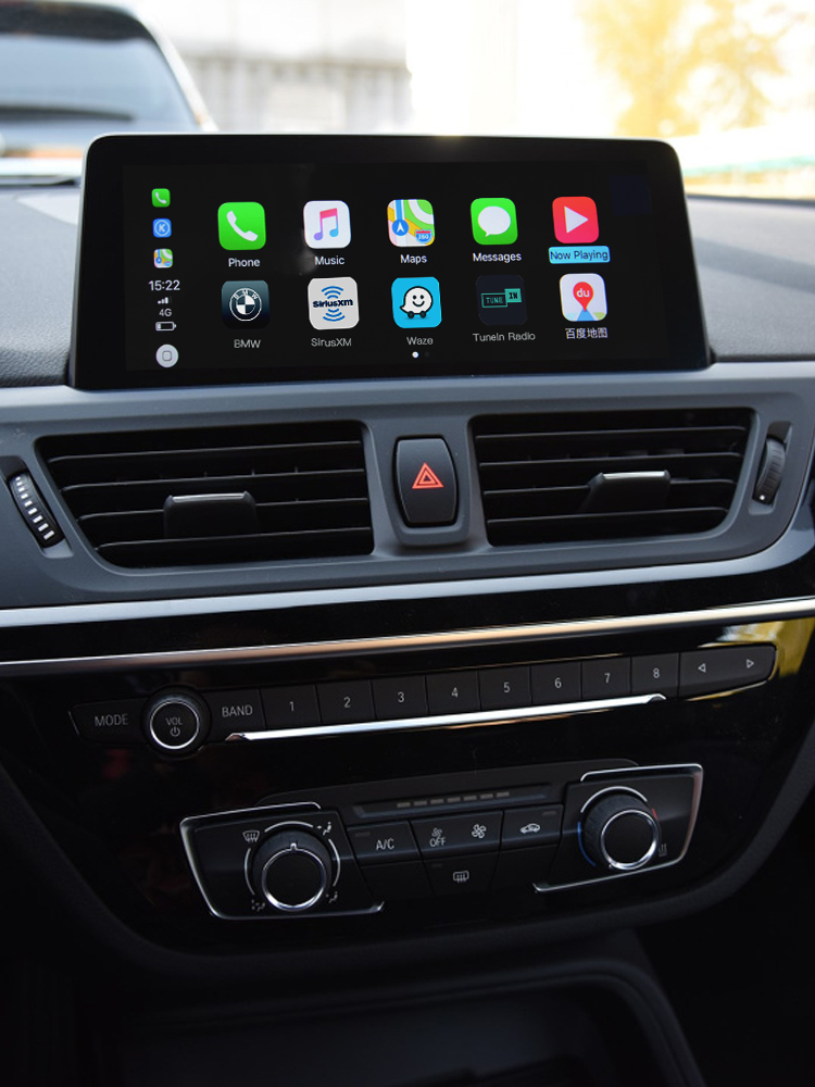 BMW 1 2 3 4 5 7 X1 X3 X4 X5 X6 Wireless CarPlay Android auto Retrofit  Mirroring Link Google Assistant Airplay Siri Control-1P Carstereo Carplay dab 